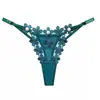 Design com contas~ Calcinhas de renda para meninas, calcinhas bordadas fofas, fio dental sexy de cintura baixa, estilo fino de exportação europeia e americana