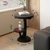 Mesa de Café Pequeña de Hongo Ouyun para Sala de Estar Lujo Ligero Simple Moderna Personalidad Creativa Balcón Dormitorio Exquisita Mesa de Té Mesa Auxiliar