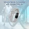 Nuevo Pulsera de Silicona con Rayas Horizontales Google Fitbit Air Sports Tracker Pulsera de Aire Stock de Fábrica