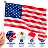 Bandera Americana de Mano 14x21cm, Bandera Pequeña para Animación para Decoración de Desfile del Día de la Independencia, Suministro Directo de Fábrica