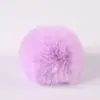 Pompones de Piel Sintética de Conejo al por Mayor en Stock, Accesorios DIY para Ropa, Zapatos, Sombreros, Llaveros y Colgantes para Bolsos
