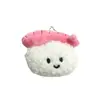 Acessórios de Pelúcia Sushi Camarão Grampo de Cabelo Cabelo de Cachorro Cacheado Acessórios de Roupa Acessórios para Sapatos e Meias Decoração de Fivela de Sapato Pingente de Bolsa