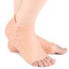 Talonera con Agujeros, Suave Absorbente de Impactos de Sebs, Aliviadora de Presión, Protector de Pie Transpirable, Protector de Talón para Fascitis Plantar para Estar de Pie Prolongadamente