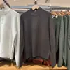 Suéter de Punto con Media Cremallera Estilo Japonés para Hombre, Jersey Casual Suave y Cómodo, Top Suéter Casual para el Trabajo 486078