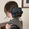 Goma para el pelo Dopamine estilo francés para mujer, nuevo accesorio para el pelo estilo coreano 2026, scrunchie de alta gama y elegante, goma para el pelo de color liso