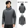 Chaqueta Soft Shell para Mujer, Nueva de Primavera y Otoño, Ligera, Transpirable, Cortavientos, con Capucha, Ropa para Senderismo y Montañismo, para Hombre