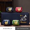 Xyt Juego de Taza de Té Cinco Hornos Cerámica Personal Hogar Té Kung Fu Juego de Té Maestro Taza Individual Taza de Degustación de Té Acompañamiento Ceremonia