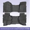 Adecuado para Chevrolet Silverado Doble Cabina 2014-2018 Alfombrillas de Coche Tipo 3D