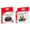 Adecuado para Switch Oled Cargador Redondo de Cuatro Puertos para Controlador Pequeño Base de Carga para Controlador Izquierdo y Derecho Ns