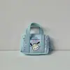 Linda Cartera de Monedas Sanrio, Bolso Cruzado de Kuromi y Melody, Bolsita con Llavero, Bolso Pequeño para Labiales y Artículos Pequeños