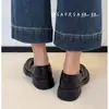 ¡Tallas 34-42! Piel Suave, Suela Suave~ Zapatos de Piel Retro para Mujer para el Trabajo, Mocasines Slip-On Estilo Británico con Moneda Dorada para Mujer