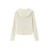 Sudadera con Capucha y Media Cremallera de Lana Air Layer, Suave y Elástica, Almacena Calor y Mantiene la Temperatura 10500
