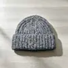 Chapéu de Lã com Circunferência de Cabeça Grande para Mulheres, Gorro Fashion para Outono e Inverno, Afina o Rosto, Chapéu Versátil com Proteção para Ouvido, Touca de Tricô Quente