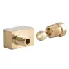 Boquilla de Aceite Deslizante pl Junta en Ángulo Recto Junta de Férula de Cobre Codo de Tarjeta Interna Tubería de Aluminio Tubería de Cobre Junta de Tubería de Aceite de Nylon
