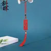 Pingente Decorativo de Borla de Bênção de Mola Oca de Madeira Decoração de Planta em Vaso para Festival da Primavera Casamento Estilo Chinês Caixa de Presente Pingente de Carro Pingente de Presente