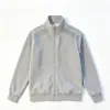 Otoño 2026 Nuevo Estilo Americano Bloque de Color Patrón de Escamas de Dragón Cárdigan Corte Limpio Chaqueta con Cuello Alto Ropa de Abrigo de Alta Gama para Jóvenes