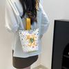 2025 Nueva Bolsa de Dinero Bolsa Bolsa Yuanbao Bolsa de Riqueza Cubo Bolso Pequeño de Viaje Bolso de Mano Portátil para Mujeres