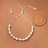 Pulseras Trenzadas de Conchas Estilo Océano Más Vendidas en Europa y América, Collares Serie Playa Estilo Hawaiano, Conjuntos de Pulsera y Collar
