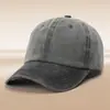 Boné de Baseball Lavado para Uso Externo com Blocos de Cor e Logo Personalizado, Boné com Aba de Pato Lavado e Desgastado para Homens e Mulheres, Chapéu de Sol para Proteção Externa