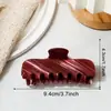 Presilha de Garra Brilhante de Alta Qualidade para Mulheres, Textura Suave Perolada, Presilha para Coque na Parte de Trás da Cabeça, Presilha Tubarão, Acessório de Cabelo Versátil para o Dia a Dia