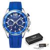 LIGE/LIGE nuevo reloj de cuarzo transfronterizo reloj para hombre resistente al agua cronógrafo multifunción