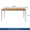 Mesa e cadeira de vime nórdicas para áreas externas, combinação de mesa de jantar para lazer, sofá individual, mesa de centro, móveis para pátio, atacado