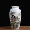 Novos Enfeites de Vaso Cerâmico de Lótus Esmaltado Pintados à Mão por Mestre, Grande Vaso de Mola de Jade, Decoração, Presentes de Alto Padrão