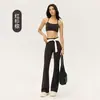Traje Esportivo de Lycra Double 6 de Alta Qualidade para Mulheres, Conjunto Elegante e Emagrecedor para Yoga, Pilates e Fitness