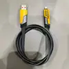 Fábrica de OrigemCabo de Armadura Multifuncional de Quatro em Um 65W com Duas Portas de Carregamento Rápido e Cabo de Dados Genuíno Pd27W+65W