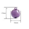 Campanita pequeña de pintura color caramelo de 14 mm, accesorios colgantes para mascotas, accesorios para llavero hechos a mano DIY, fabricantes, venta al por mayor