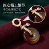 Ouro Cobre Banhado a Ouro Zircônia Fecho Universal Dupla Face Pingente de Segurança Colar de Alta Qualidade Pulseira Acessórios de Joias DIY