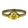Linterna frontal con batería recargable de largo alcance para exteriores y uso doméstico, LED COB integrado, linterna frontal magnética, luz magnética para pesca nocturna