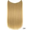 Peruca de comércio exterior europeia e americana linha de pesca feminina cortina de cabelo longo cabelo liso natural sem costura fabricantes de adesivo de cabelo manchar peruca de fibra química