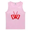 Conejo de Fuego 2023 Verano Chaleco Infantil Algodón Coreano Casual Camiseta Base Absorbente de Sudor Caramelo Camiseta Interior sin Mangas para Niños