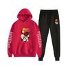 Anime transfronterizo 2021 acordado en la segunda temporada de Dreamland Traje de manga larga con capucha para hombre y mujer estampado en 2D Suéter de otoño