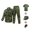 Conjunto de Uniforme de Camuflaje para Hombres y Mujeres, Resistente al Desgaste y Transpirable, Uniforme de Entrenamiento Militar Estudiantil, Uniforme de Entrenamiento Físico al Aire Libre, Fabricante de Ropa de Trabajo de Protección Laboral