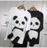 Punto 2021 Primavera y Verano Nuevo Estilo Coreano ins Panda de Dibujos Animados chic Estilo Hong Kong Top Holgado Camiseta de Manga Corta para Estudiante para Mujer