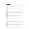 Pizarra magnética mensual transfronteriza, pegatina para nevera, bloc de notas de calendario borrable, impermeable, disponible en varios tamaños y personalizable