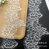 Ribete de encaje para pestañas, accesorios para ropa de casa de sujetador y ropa interior, ribete de encaje irregular de pestañas onduladas