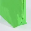 Sacola de Papel Dupont Verde com Logo Personalizado, Bolsa Lavável Cultural e Criativa, Sacola para Compras de Roupas em Shopping Center, Padrão Impresso Personalizado