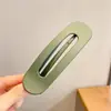 Pinza Lateral Grande Simple de Color Sólido Estilo Japonés Pinza para Mechones Pequeños Delanteros de Niña Nuevos Accesorios para el Cabello Primavera 2025