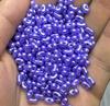 Super acrílico color sólido nacarado cuentas de arroz de maní DIY cadena para teléfono móvil llavero material cuentas sueltas accesorios de joyería