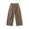 Yidao Vintage Otoño 2026 Nuevas Llegadas Pantalones de Trabajo Sueltos Japoneses para Hombre Retro Bolsillo Grande Casual Pierna Ancha Pantalones Largos