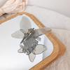 Presilhas de borboleta de gelatina da Coreia do Sul, elegantes, com temperamento de fada, fofas, grampo tubarão para a parte de trás da cabeça, prendedor de cabelo feminino