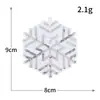 Série Canção de Amor de Inverno Floco de Neve Bordado com Lantejoulas Azuis Boneco de Neve Árvore de Natal Bordado em Computador Patch de Tecido Bordado Em Estoque Atacado