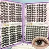 Cuatro Tipos de Pestañas Postizas Mixtas Naturales y Estilo Anime Adecuadas para Principiantes y Cosplay, Estilos Mixtos Asiáticos