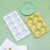 Caja de nieve Mei Niang de 4 rejillas 6 rejillas pp negro Caja de embalaje de bola verde ajenjo Caja blíster para pastelería china