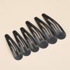 Pinza BB para Electroforesis Pinza Negra para el Cabello Pinza para Bordes de Flequillo Cabello Roto Pinza Simple de Una Palabra Pasador Versátil Accesorios para el Cabello Coreanos Accesorios para el Cabello de Acero
