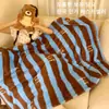 Manta Polar Coreana Otoño e Invierno Espesada Manta para Sofá Manta para Siesta de Oficina Manta Chal Manta para Aire Acondicionado Manta Transfronteriza