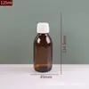 Botellas de Vidrio Marrón para Líquidos Orales al por Mayor, Botellas de Vidrio para Medicina con Tapa de Rosca a Prueba de Luz, Botellas de Empaque para Jarabes Enzimáticos de Múltiples Especificaciones